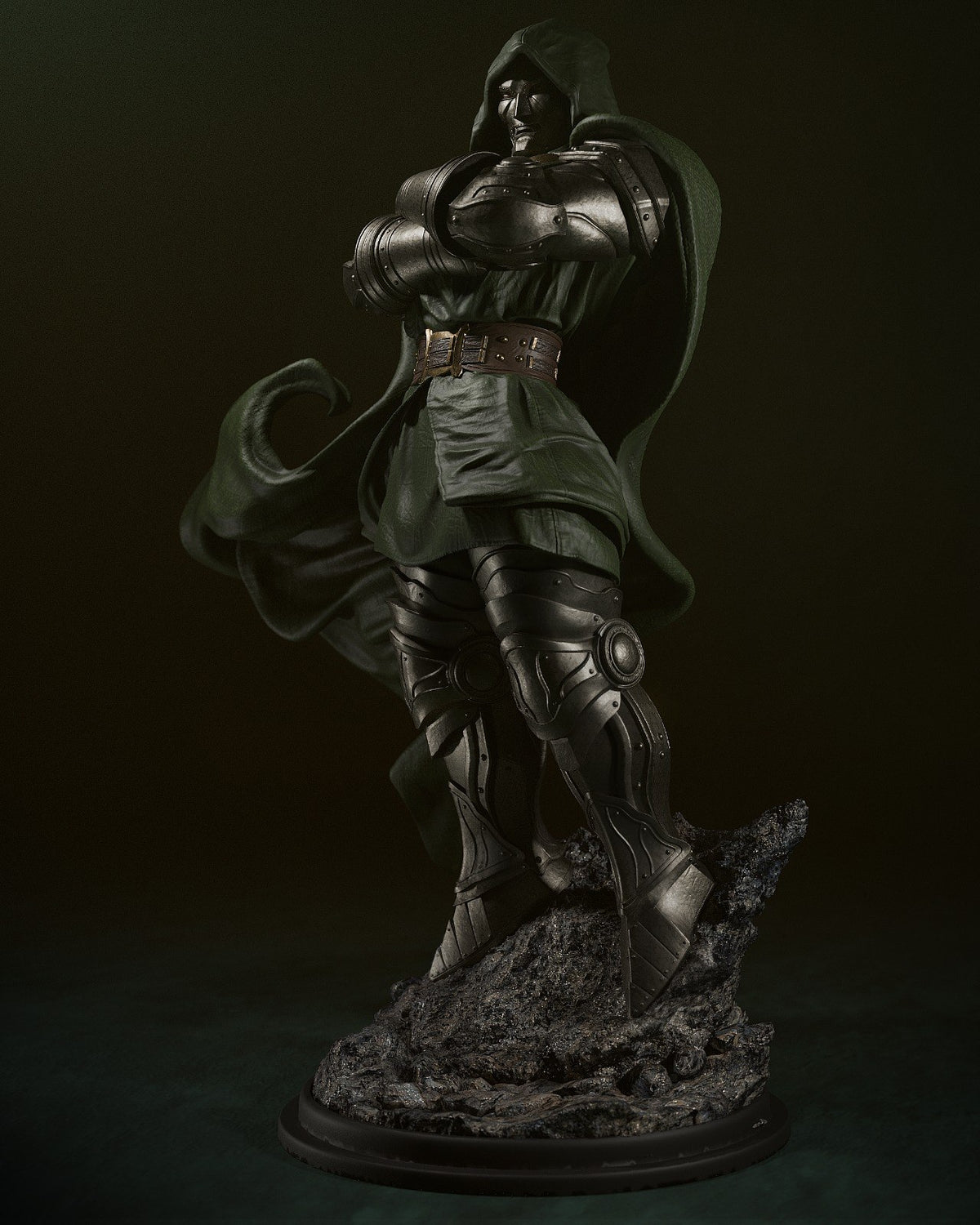 Dr Doom resin figure