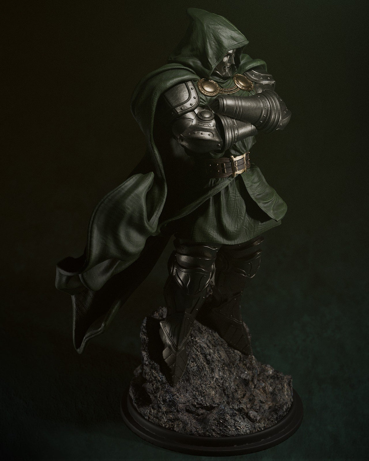 Dr Doom resin figure