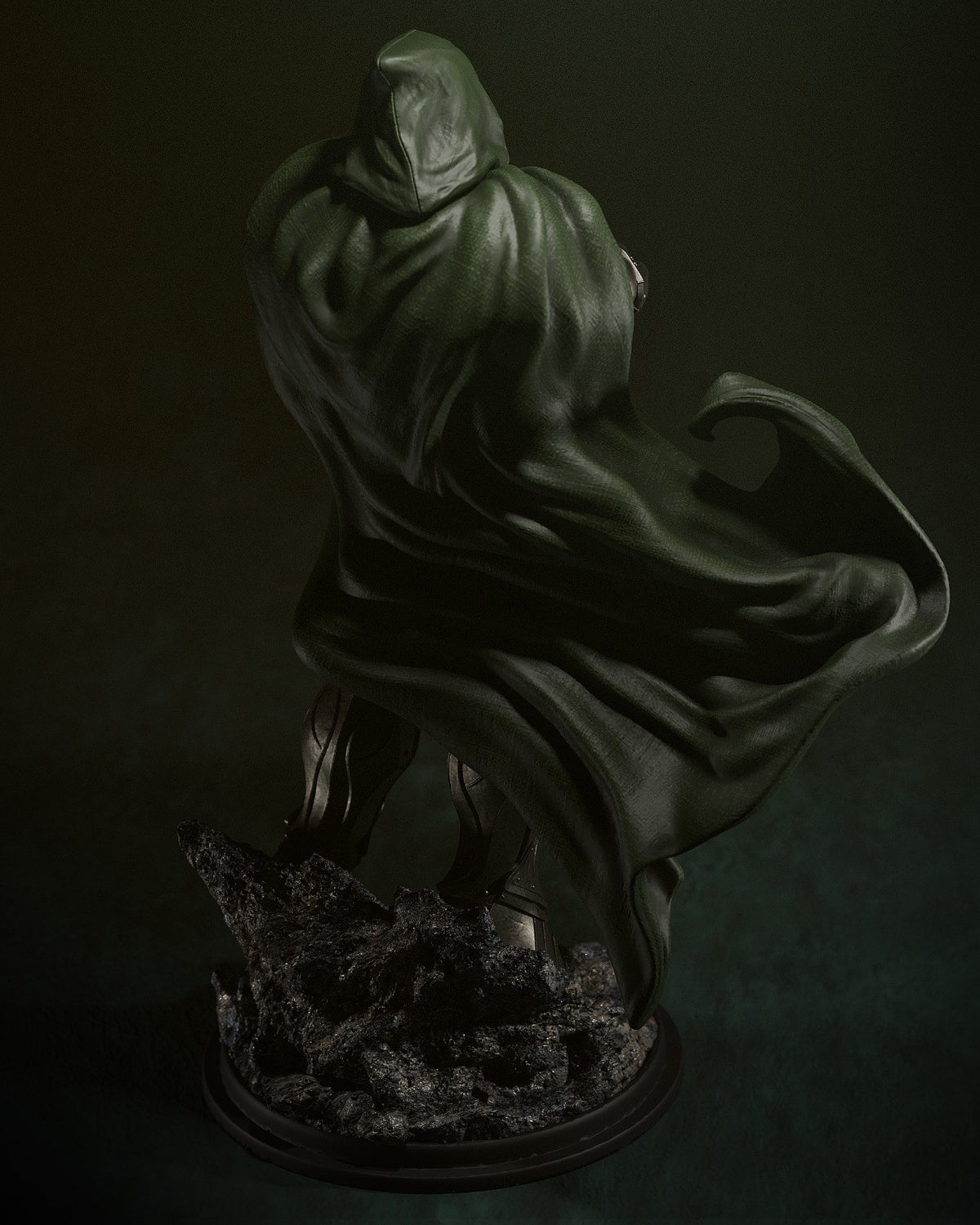 Dr Doom resin figure