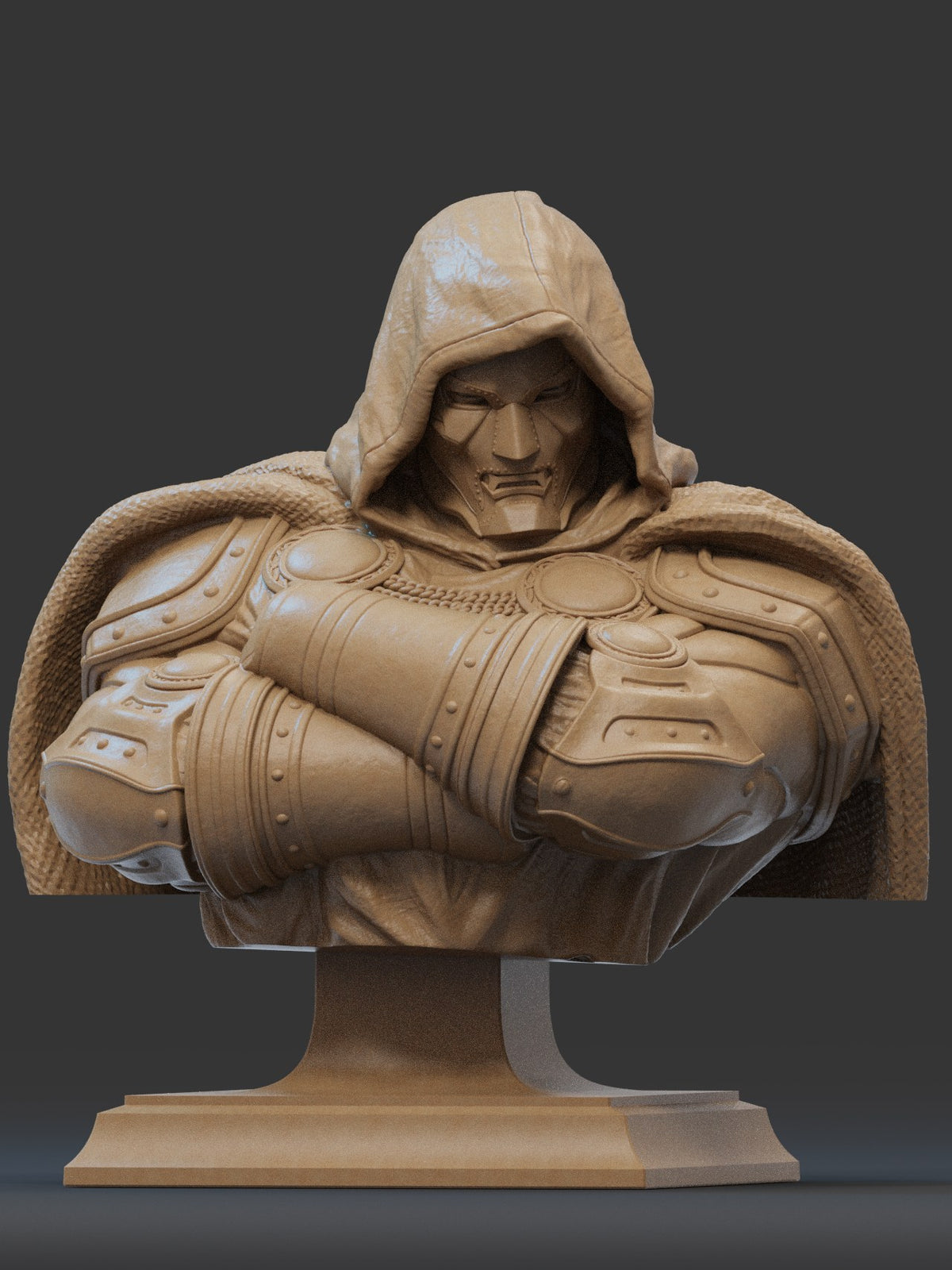 Dr Doom resin figure