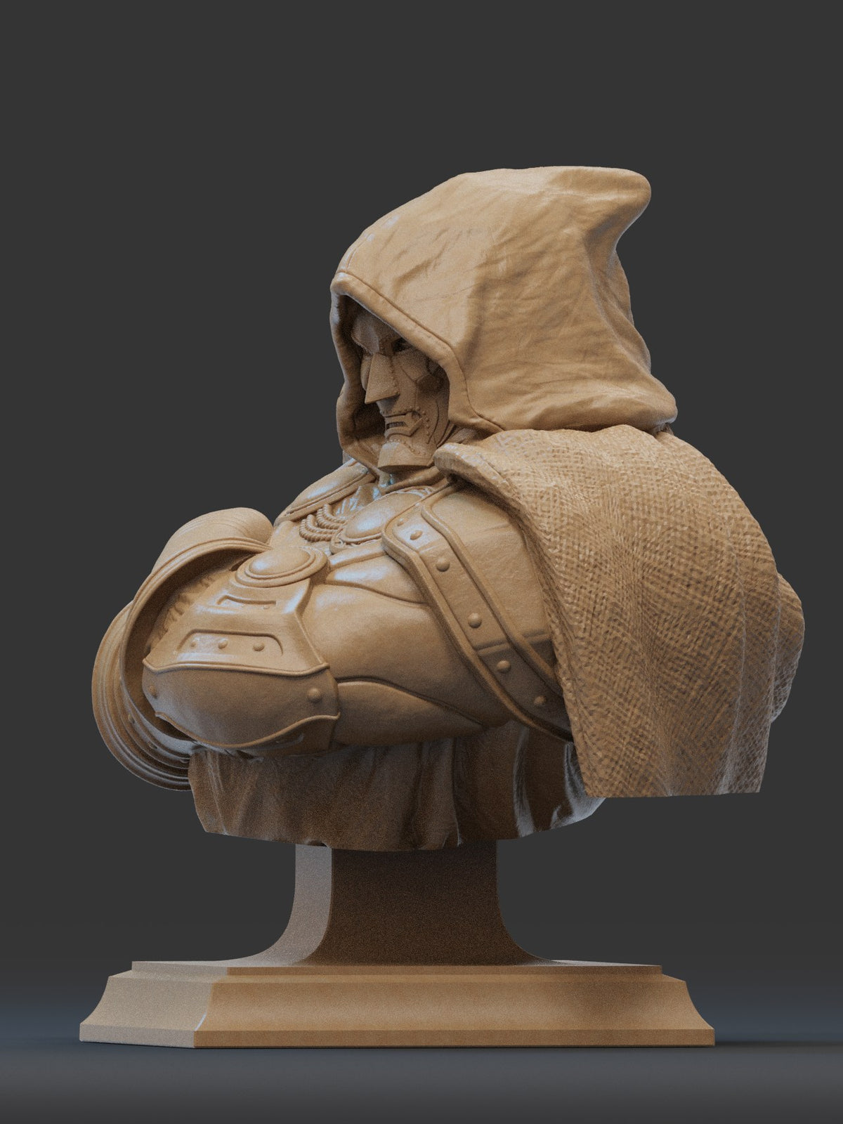 Dr Doom resin figure