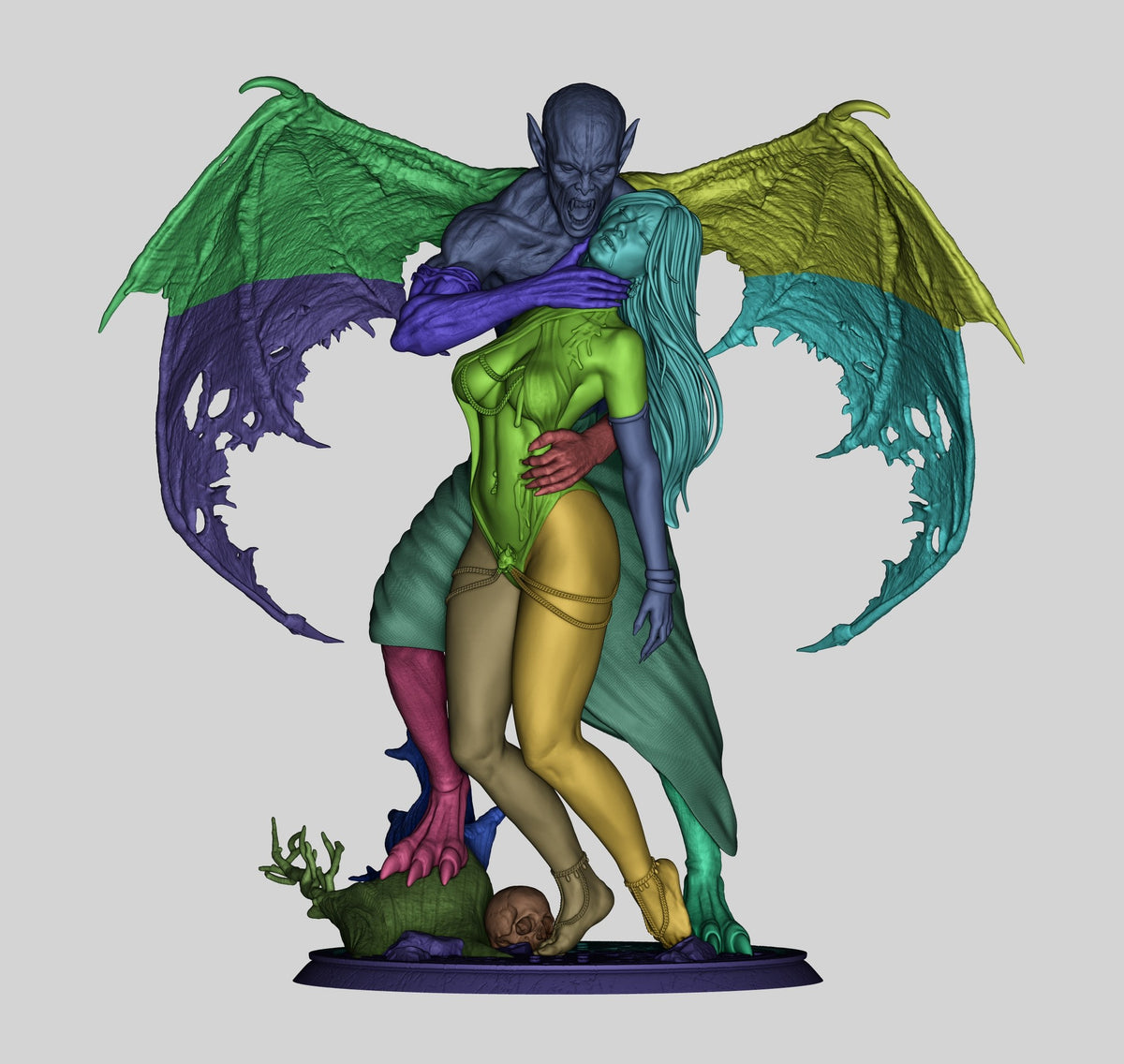 Dracula (Nosferatu) resin figure