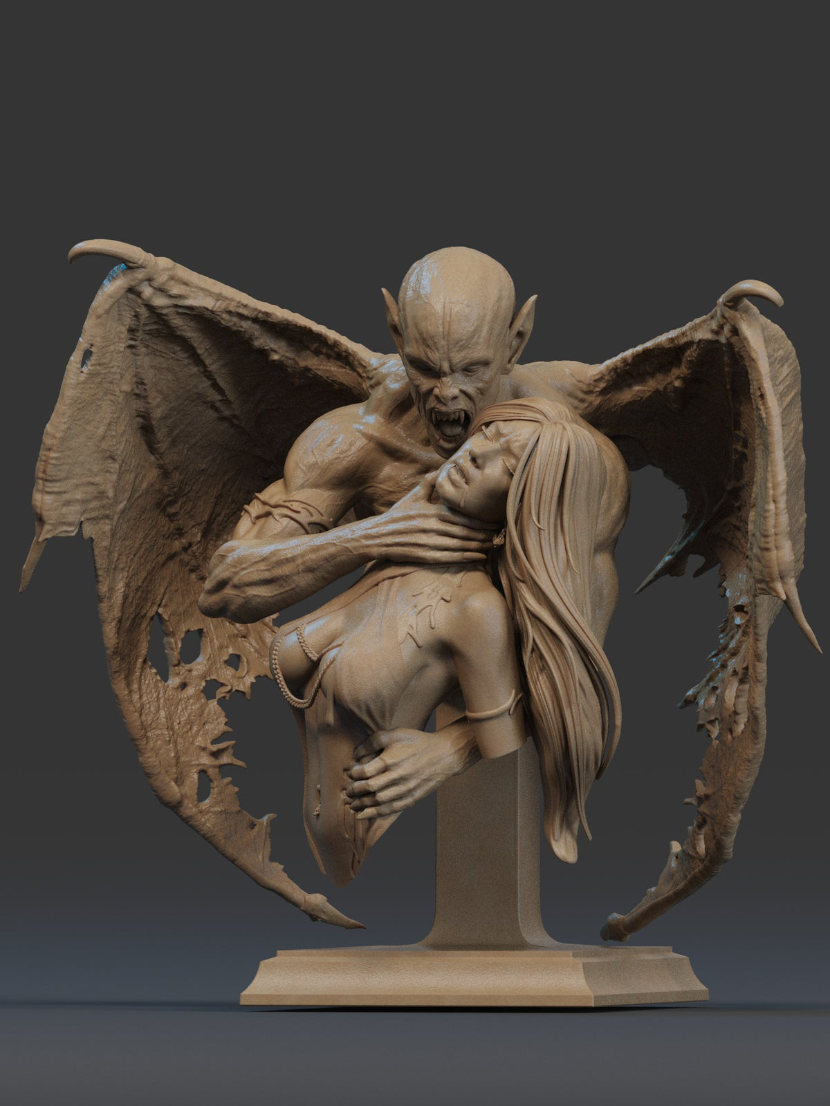Dracula (Nosferatu) resin figure