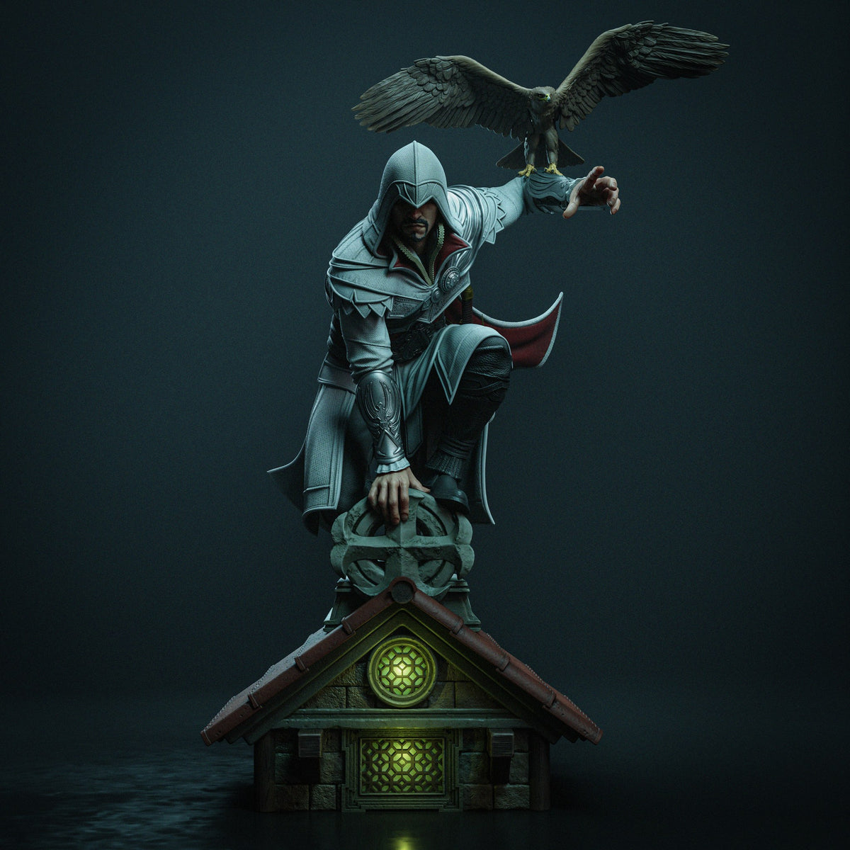 Enzio Auditore de Firenze resin figure