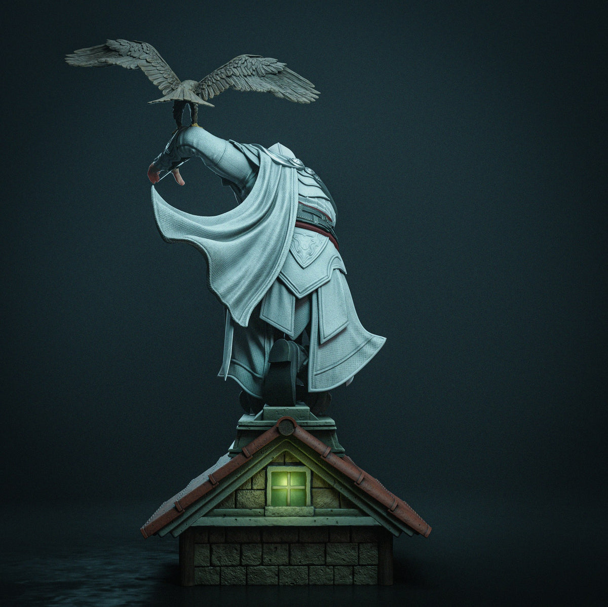 Enzio Auditore de Firenze resin figure