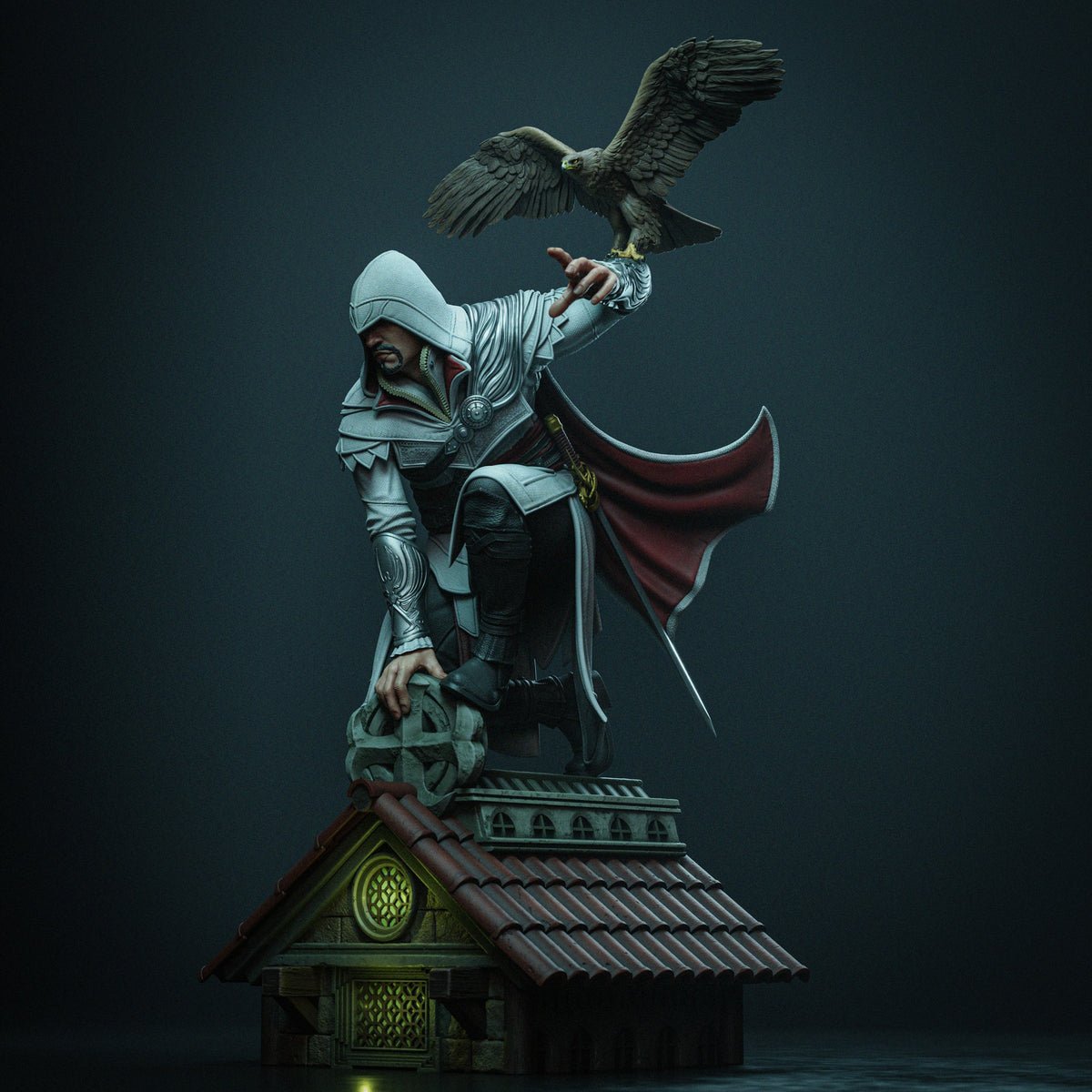 Enzio Auditore de Firenze resin figure