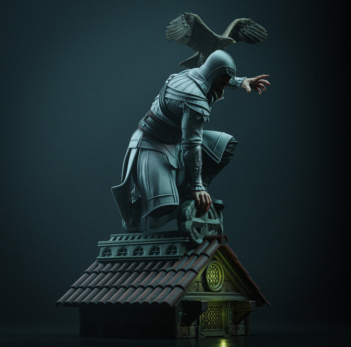 Enzio Auditore de Firenze resin figure