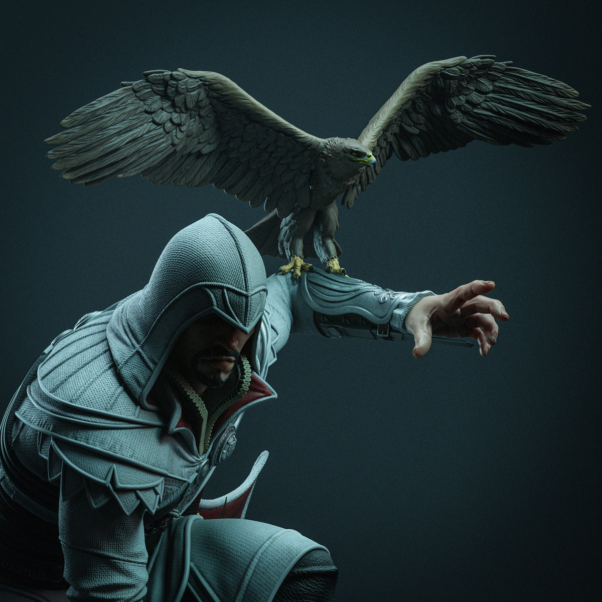 Enzio Auditore de Firenze resin figure
