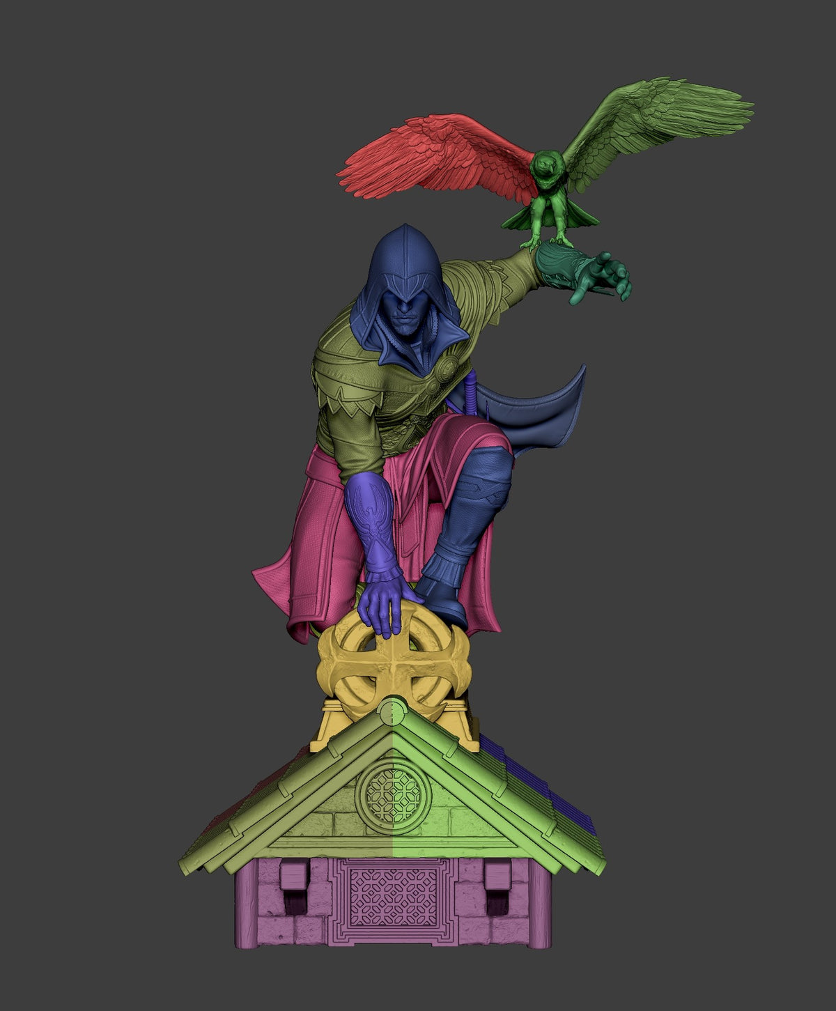 Enzio Auditore de Firenze resin figure