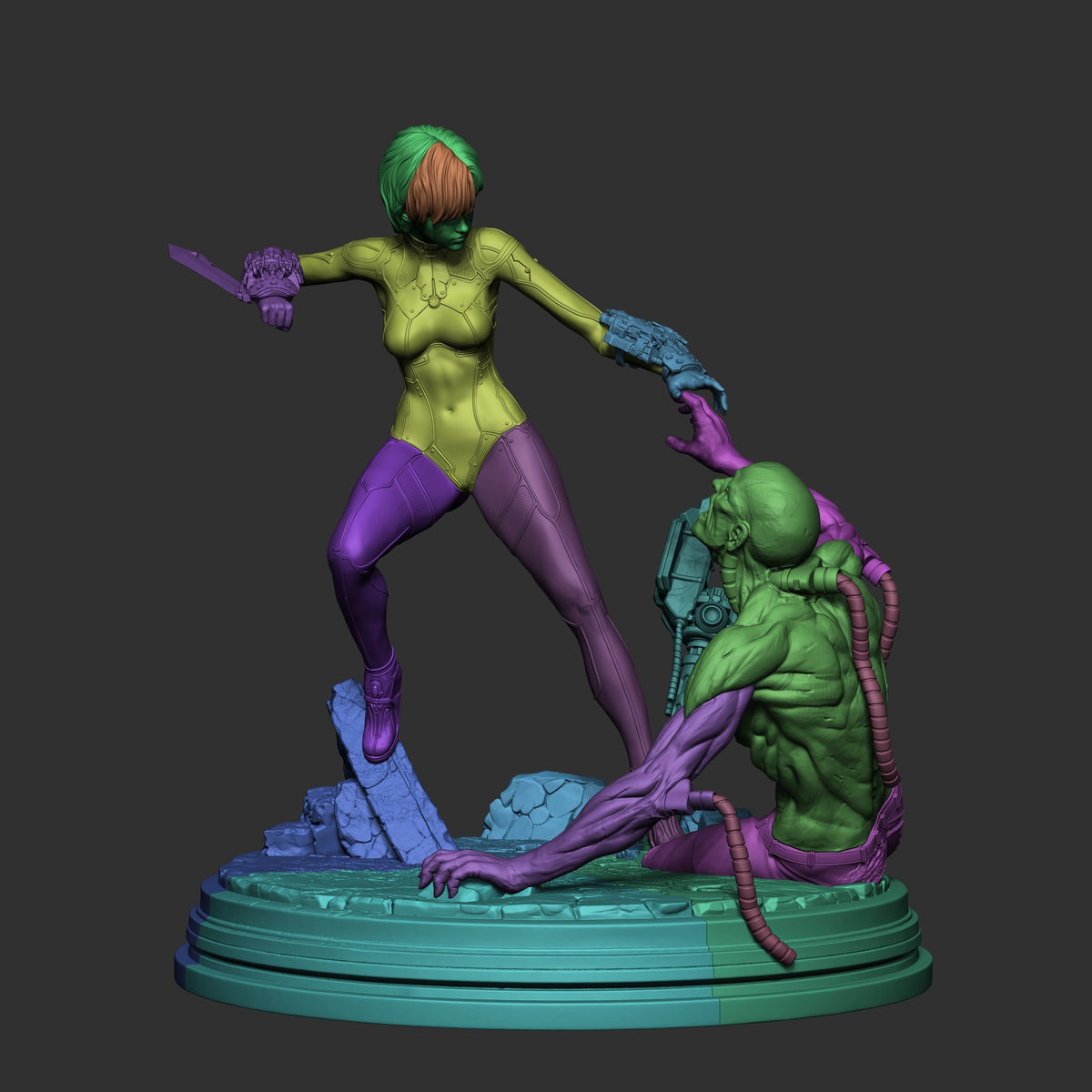 Evie resin figure