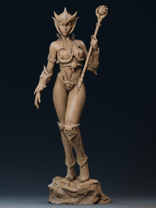 Evil-Lyn resin figure