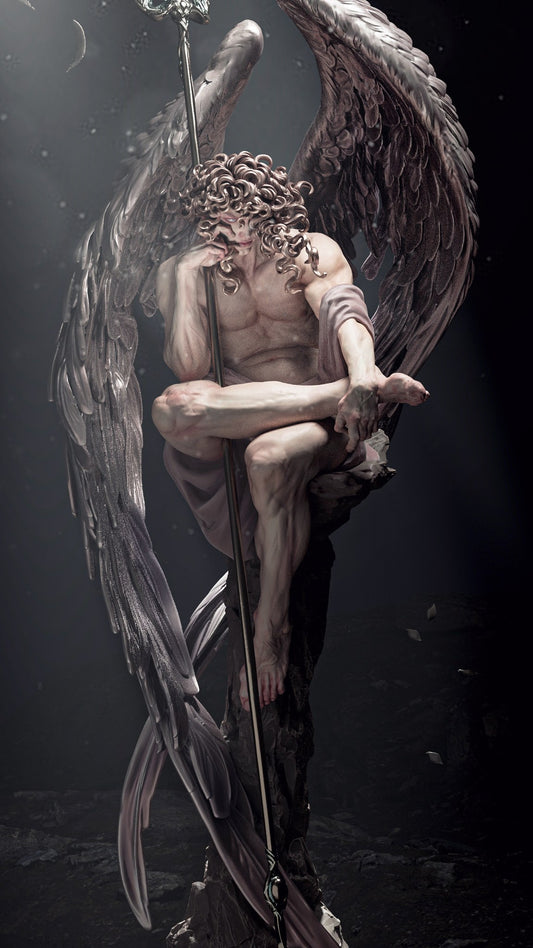Fallen Angel resin figure