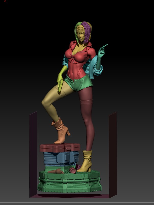 Faye Valentine resin figure