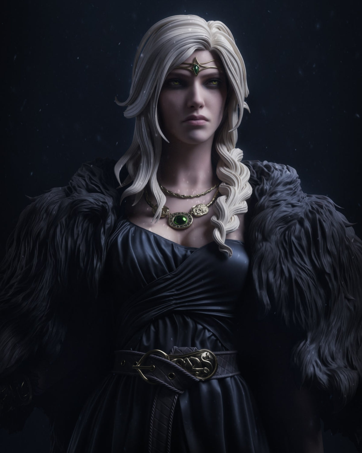 Freyja resin figure