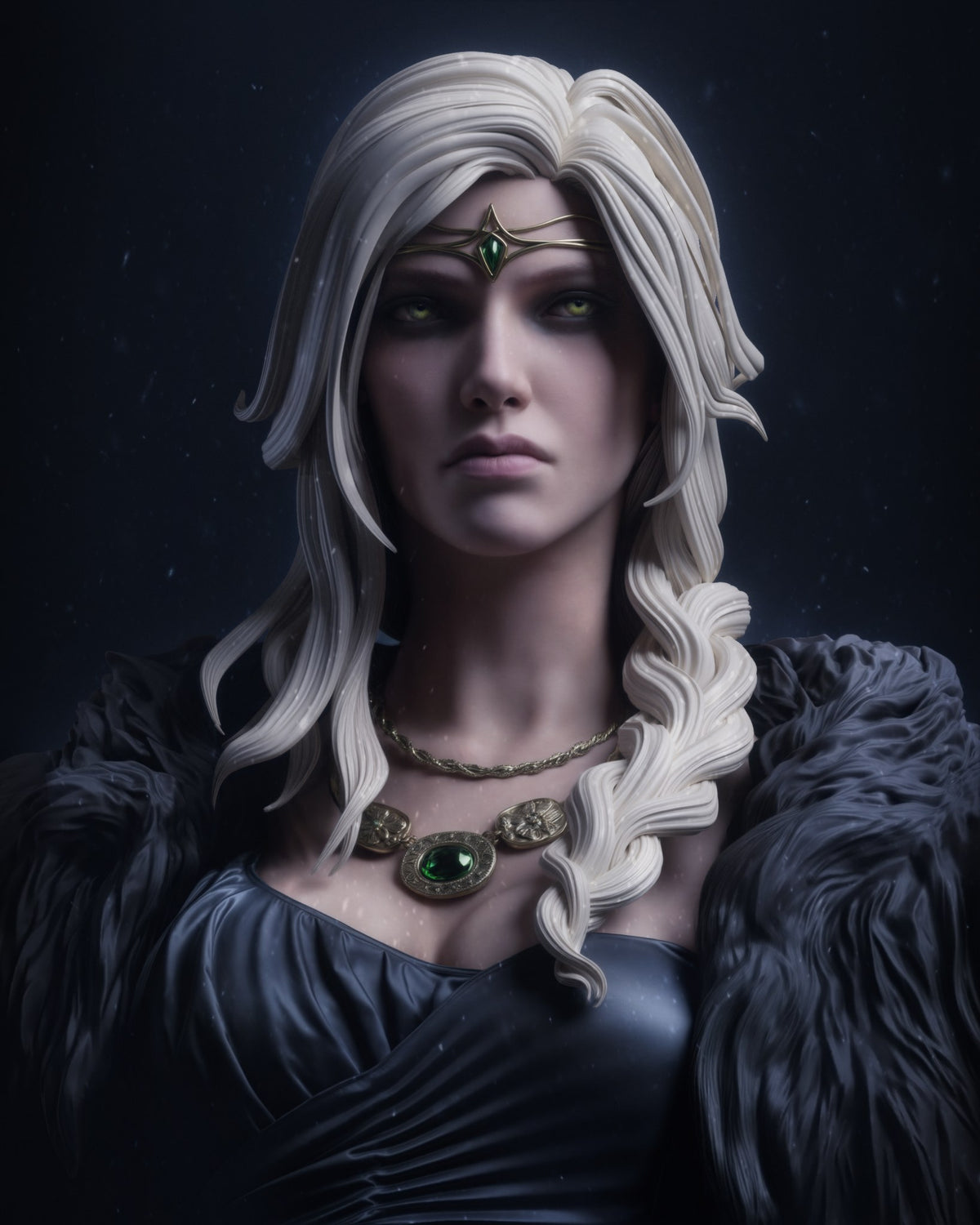 Freyja resin figure