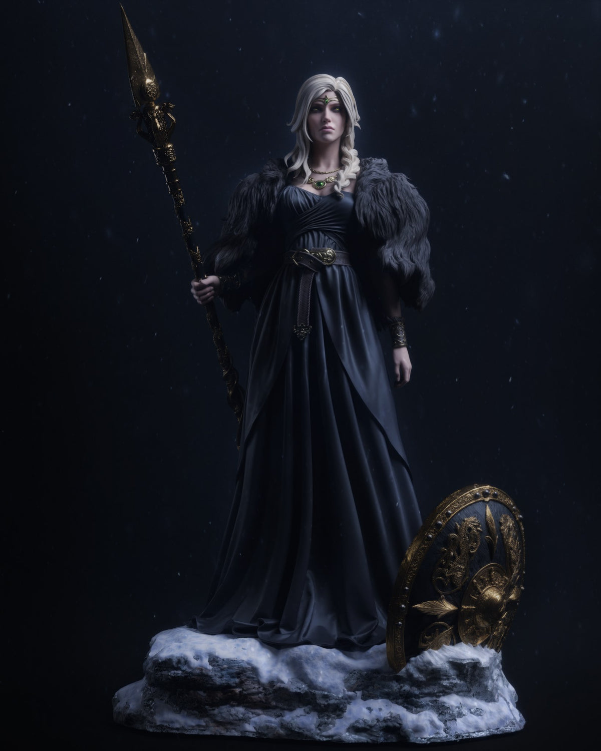 Freyja resin figure