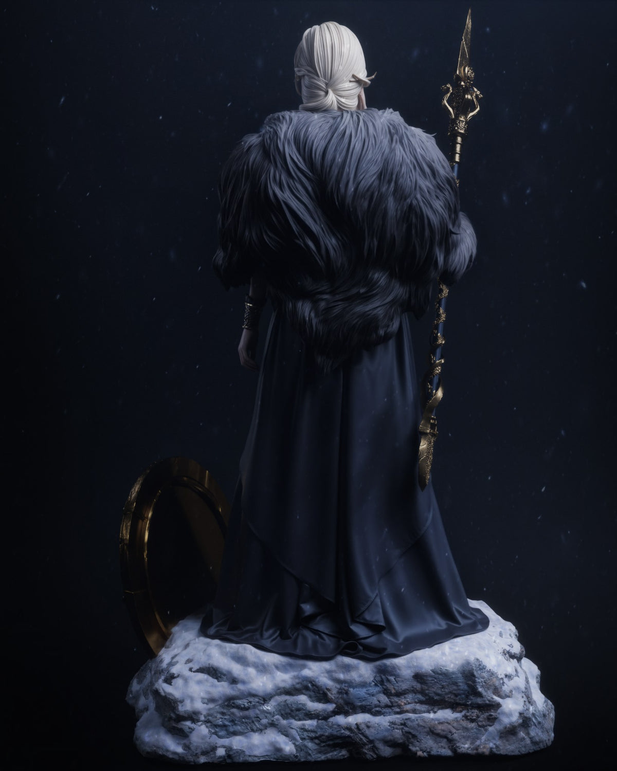 Freyja resin figure