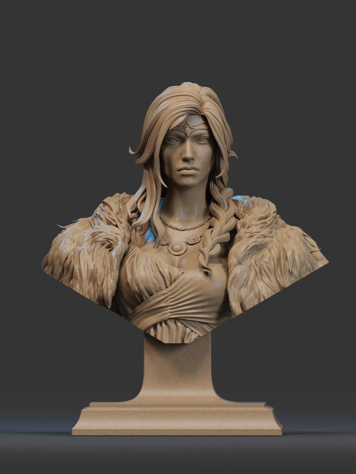 Freyja resin figure