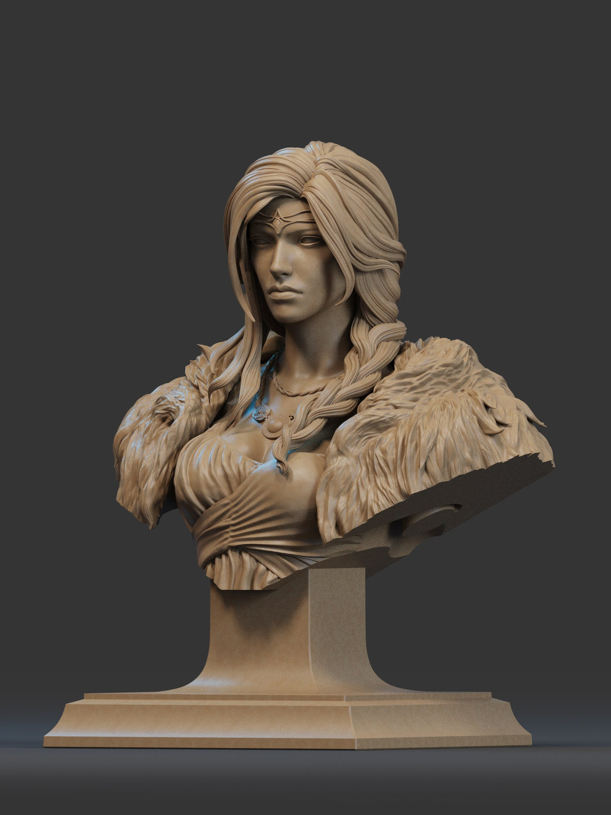 Freyja resin figure