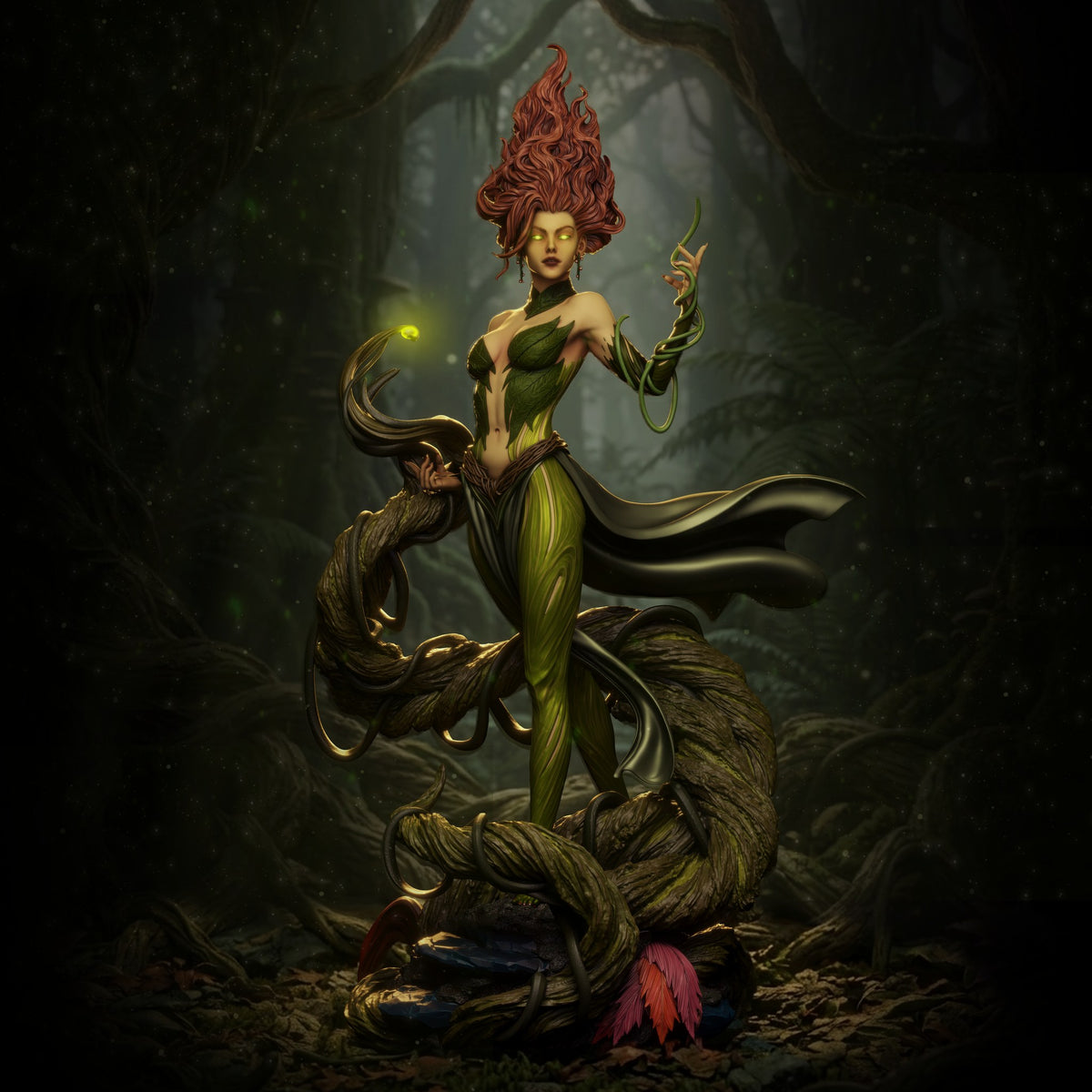 Gaia resin figure