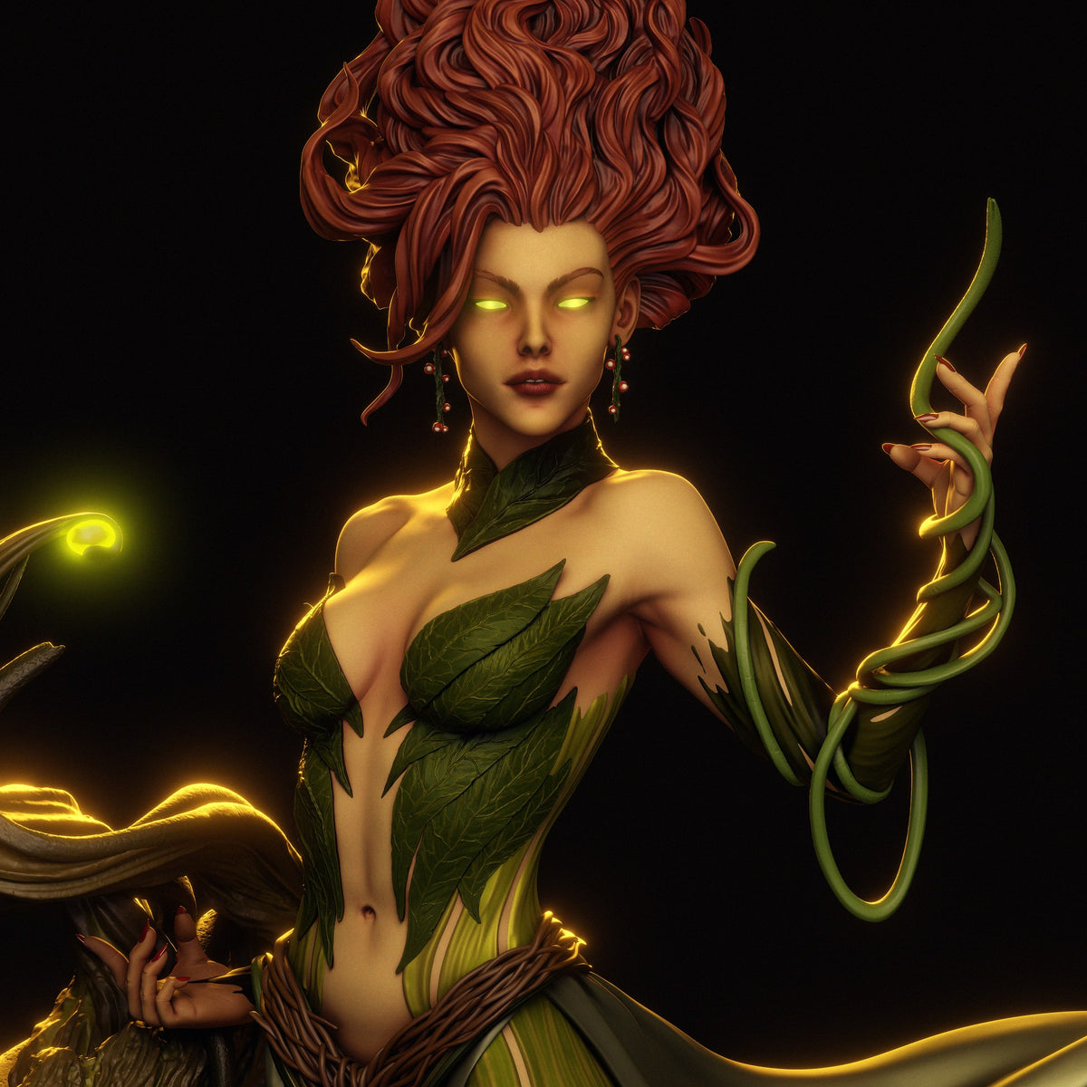 Gaia resin figure