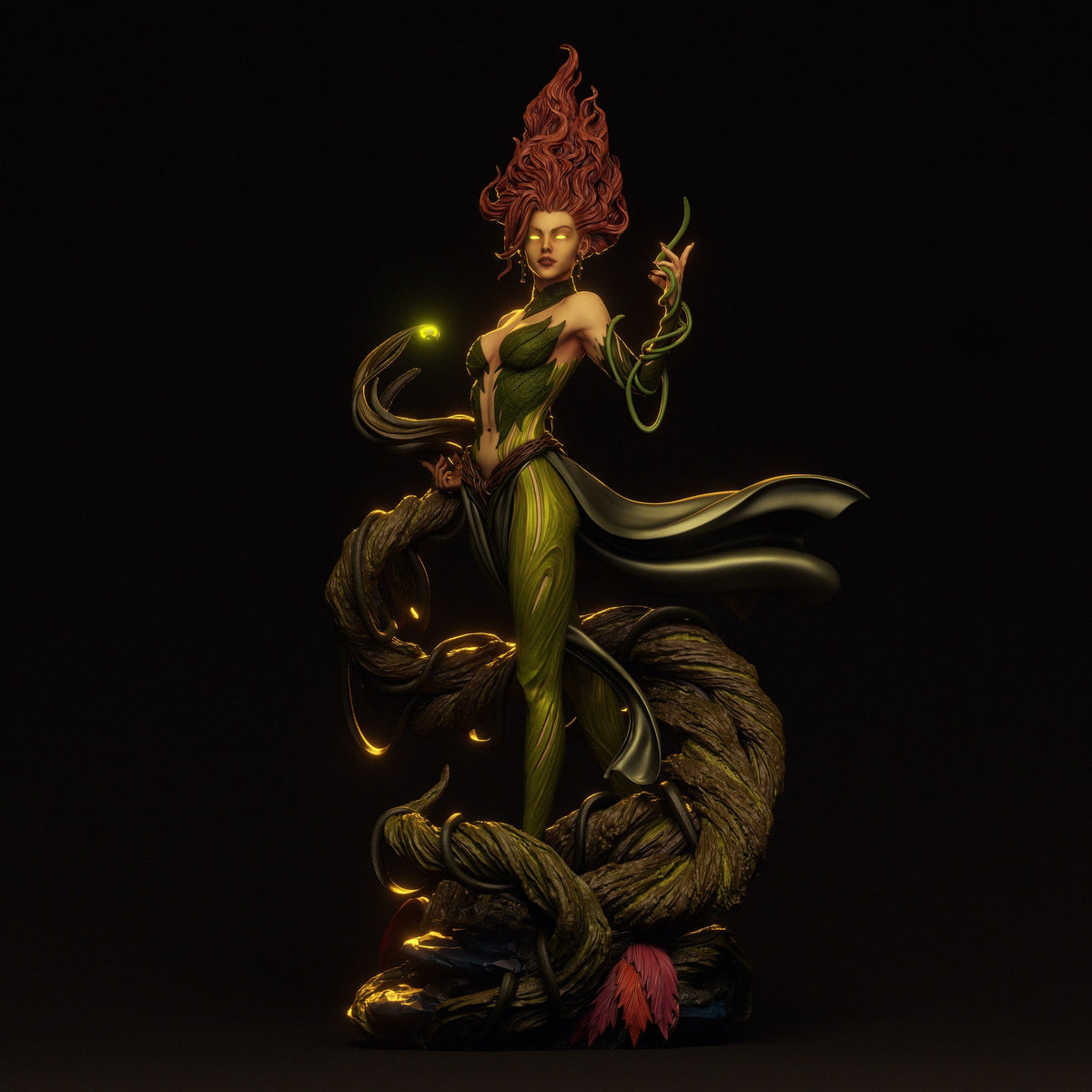 Gaia resin figure