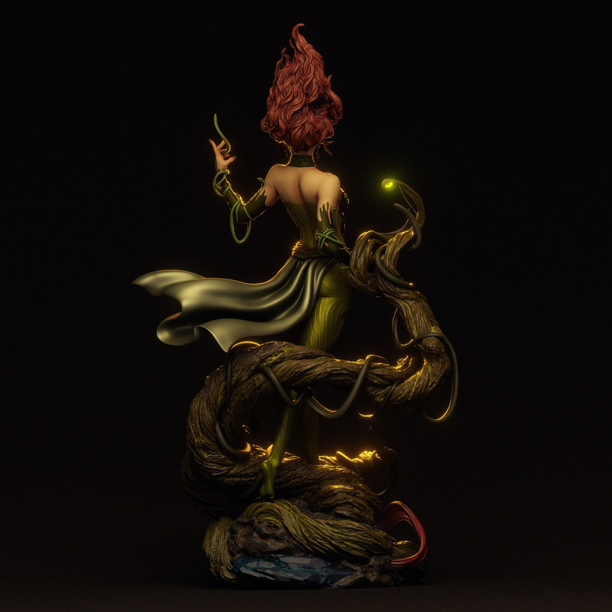 Gaia resin figure
