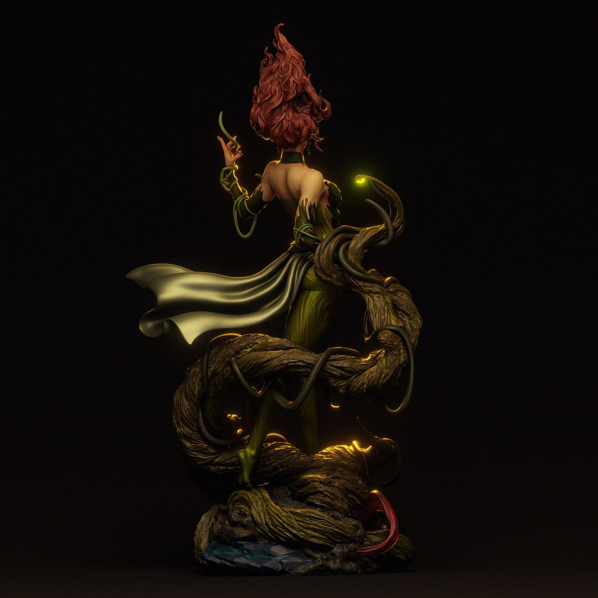 Gaia resin figure
