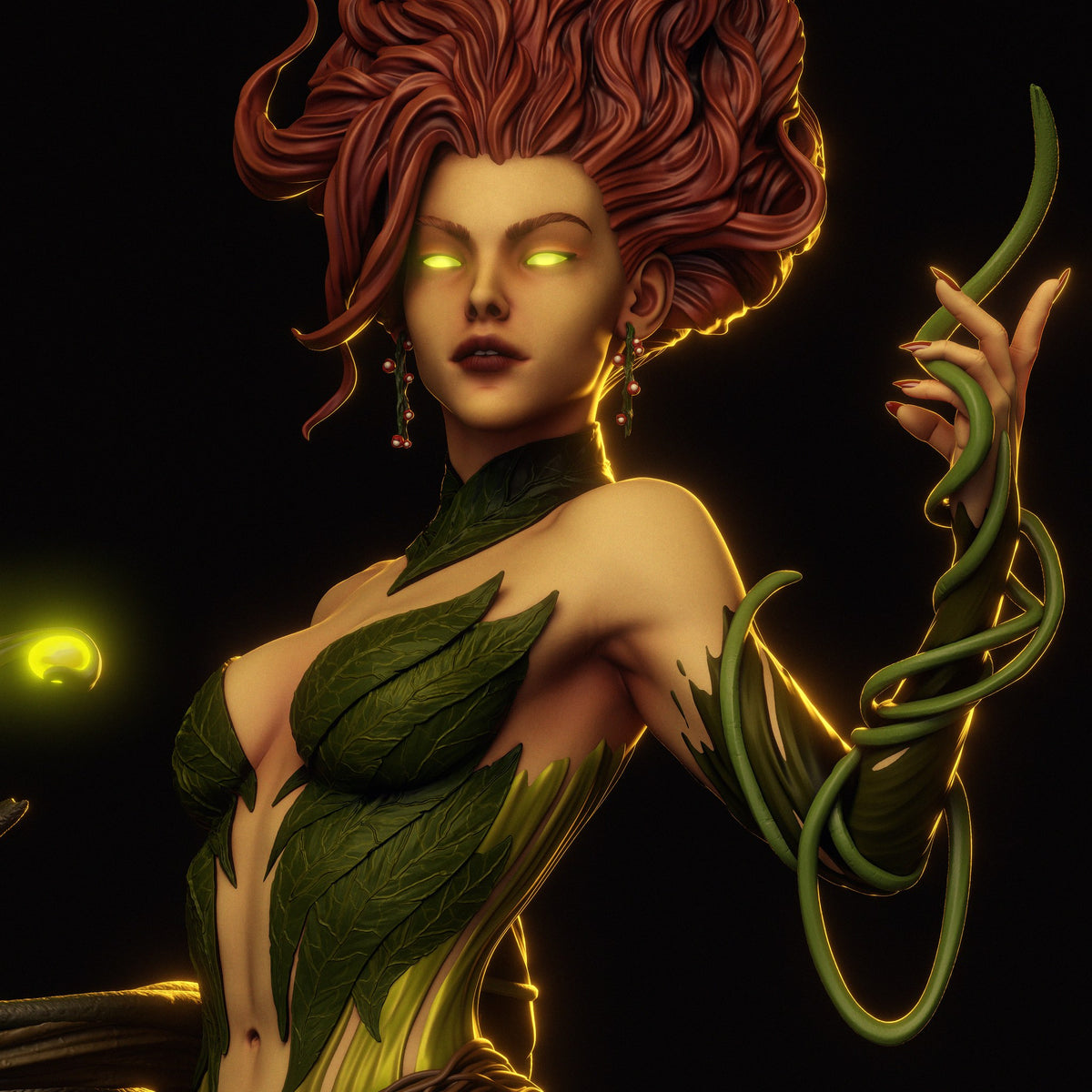 Gaia resin figure