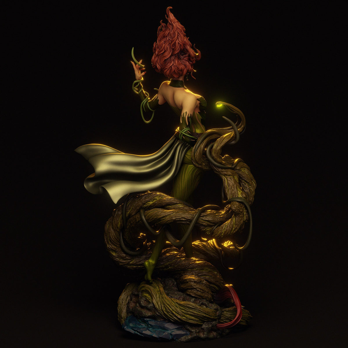Gaia resin figure