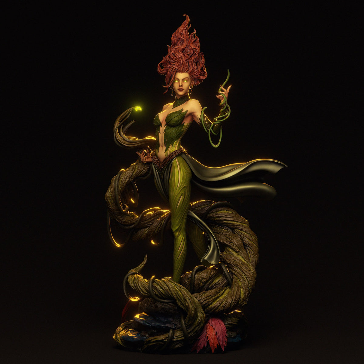 Gaia resin figure