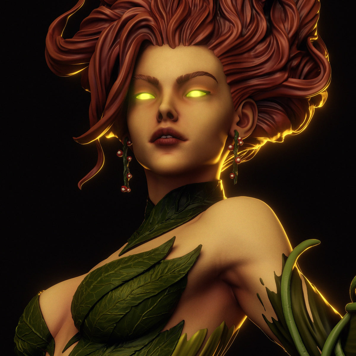 Gaia resin figure