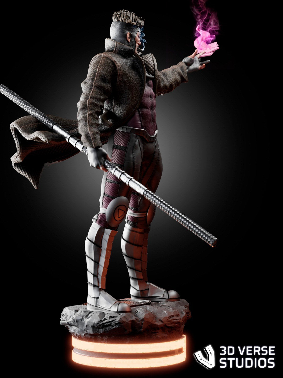 Gambit resin figure