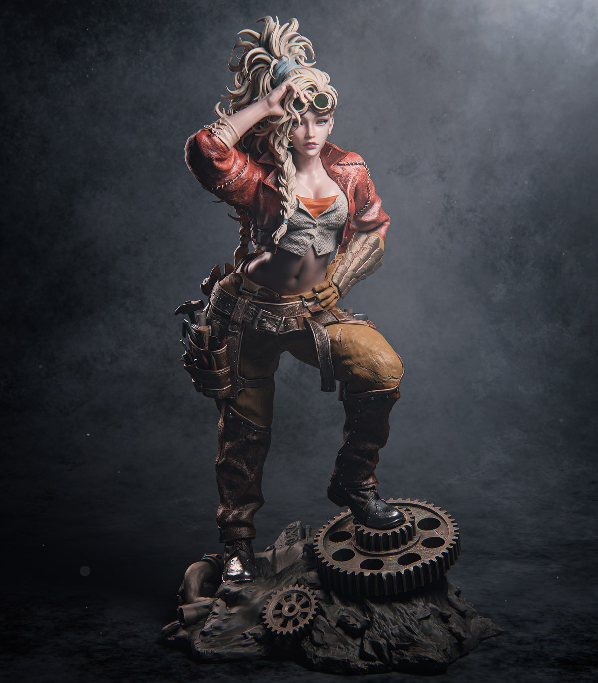 Gemma resin figure