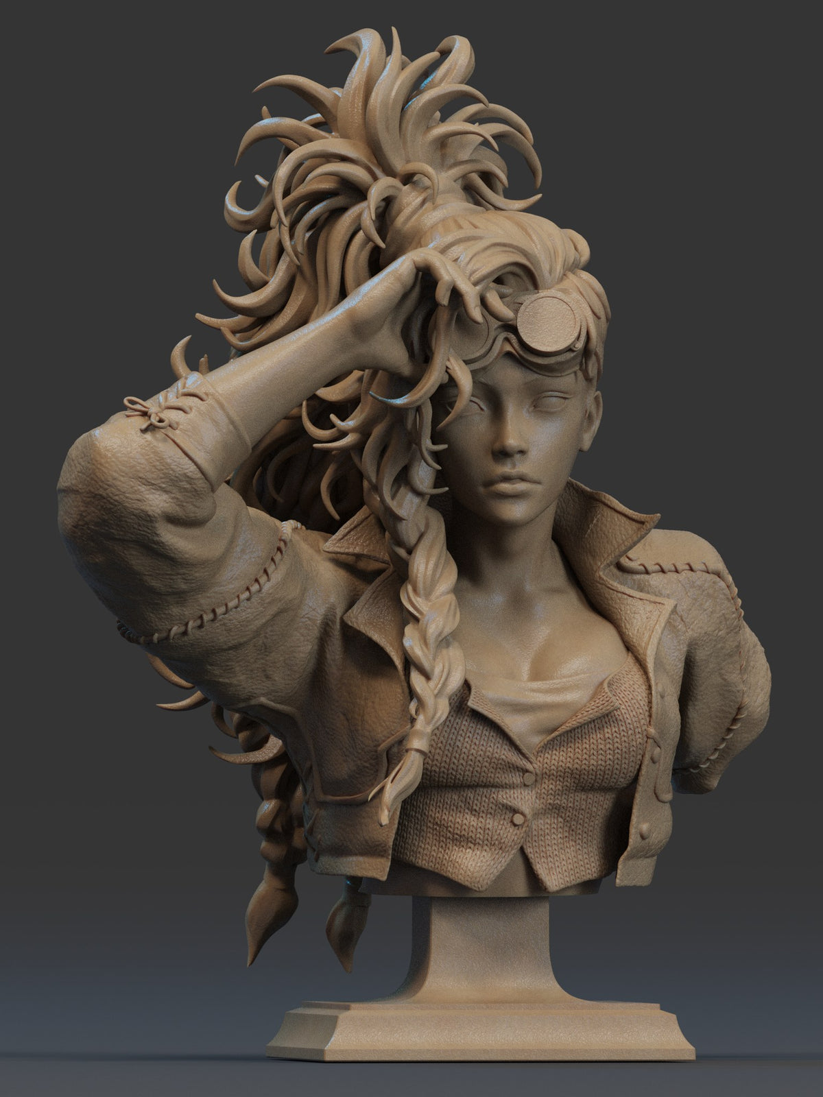 Gemma resin figure
