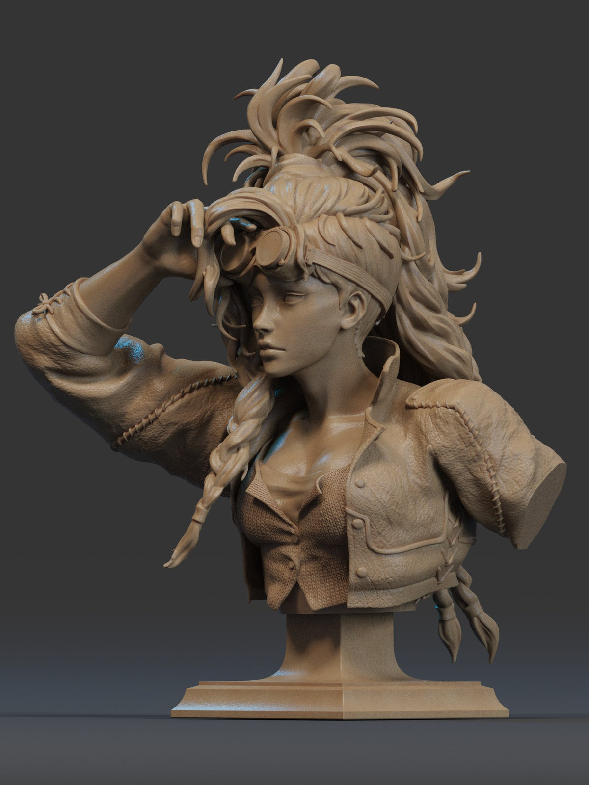 Gemma resin figure