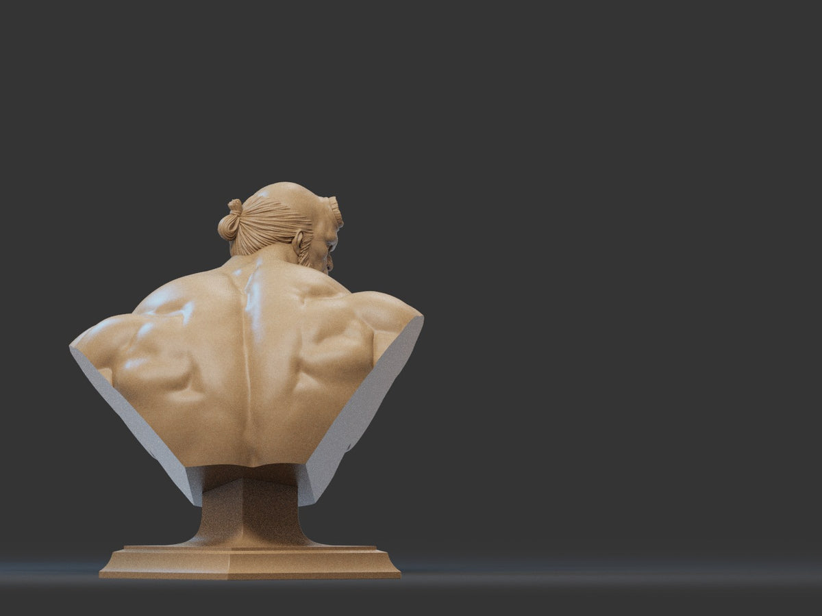 Hellboy resin figure