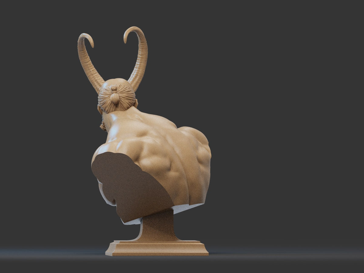 Hellboy resin figure