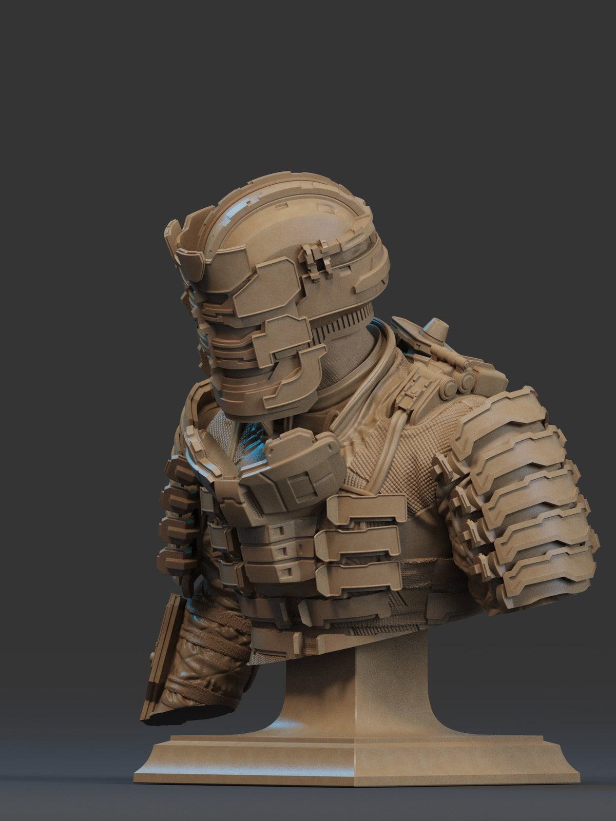 Isaac Clarke resin figure