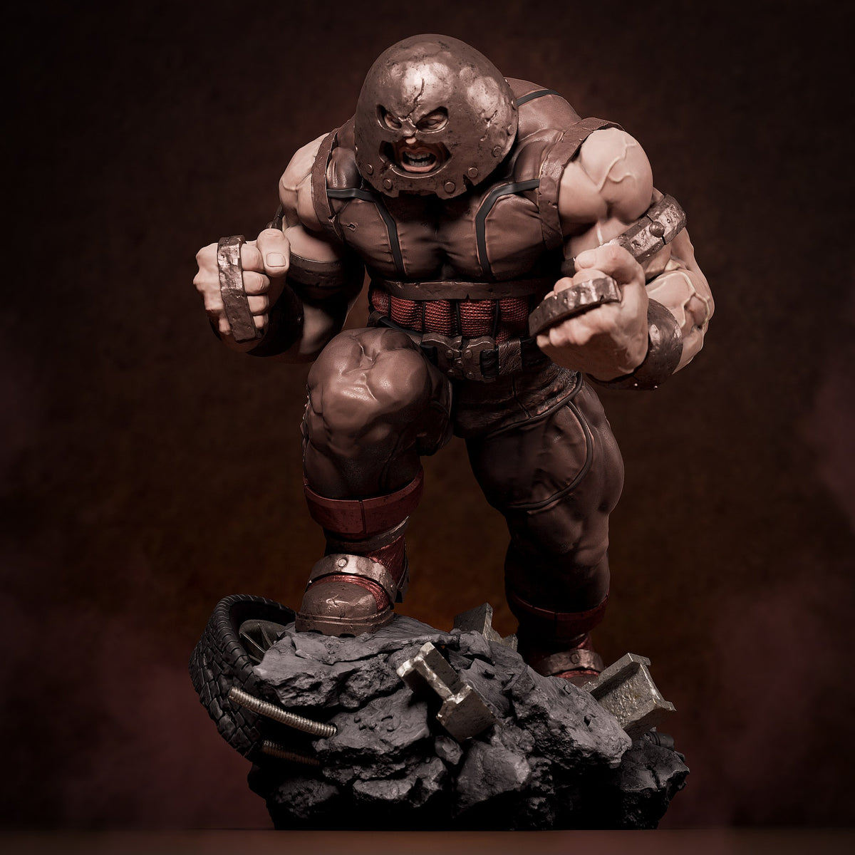 Juggernaut resin figure