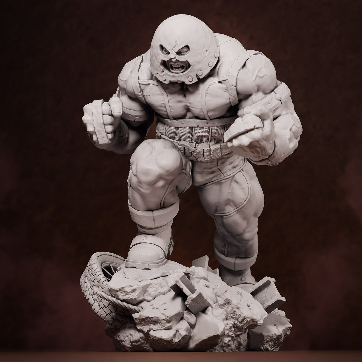 Juggernaut resin figure