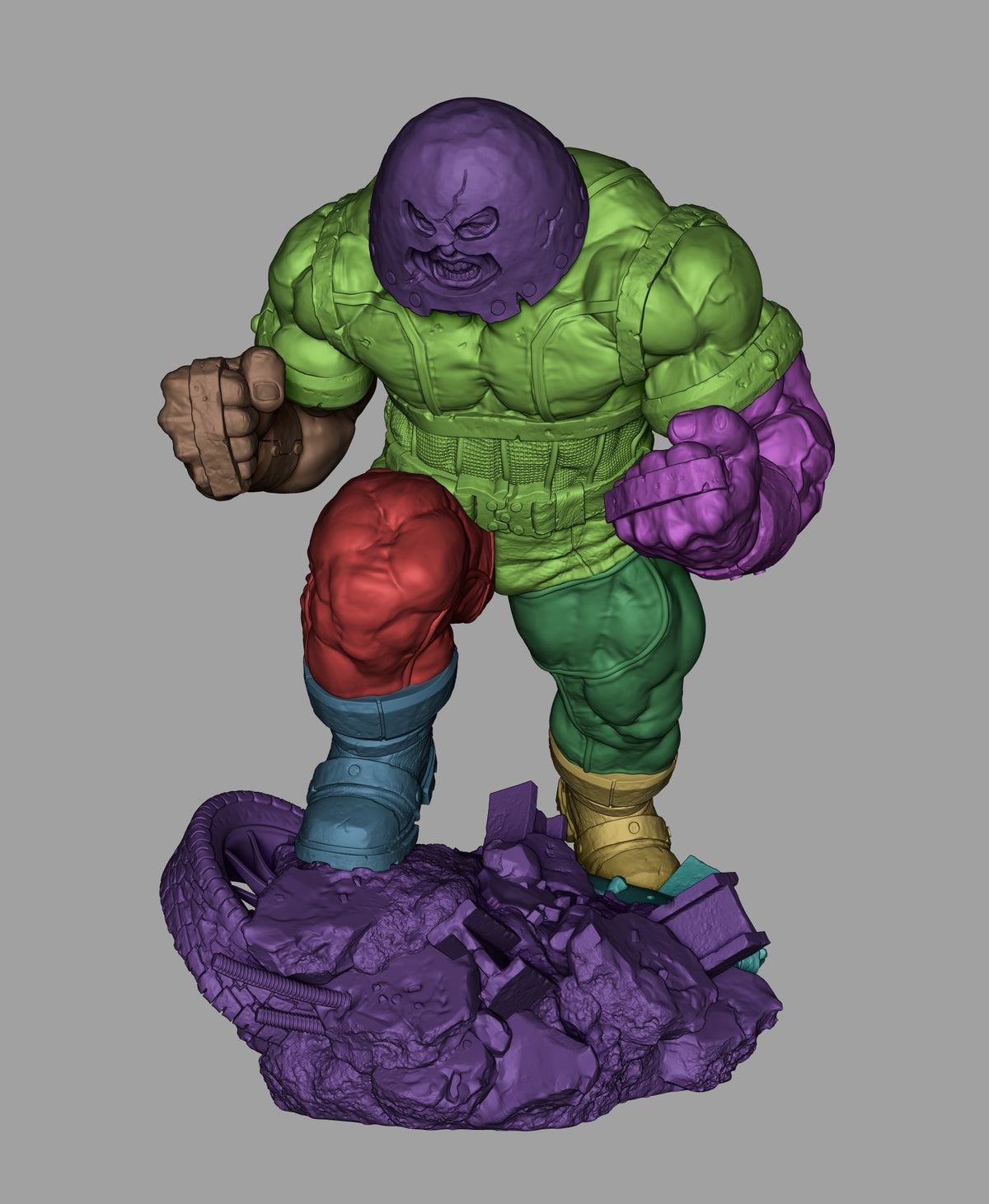 Juggernaut resin figure