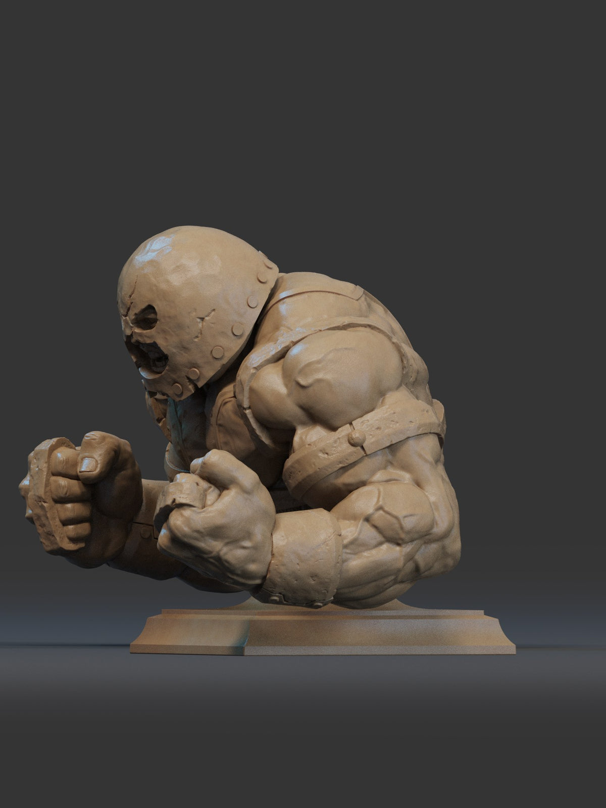 Juggernaut resin figure
