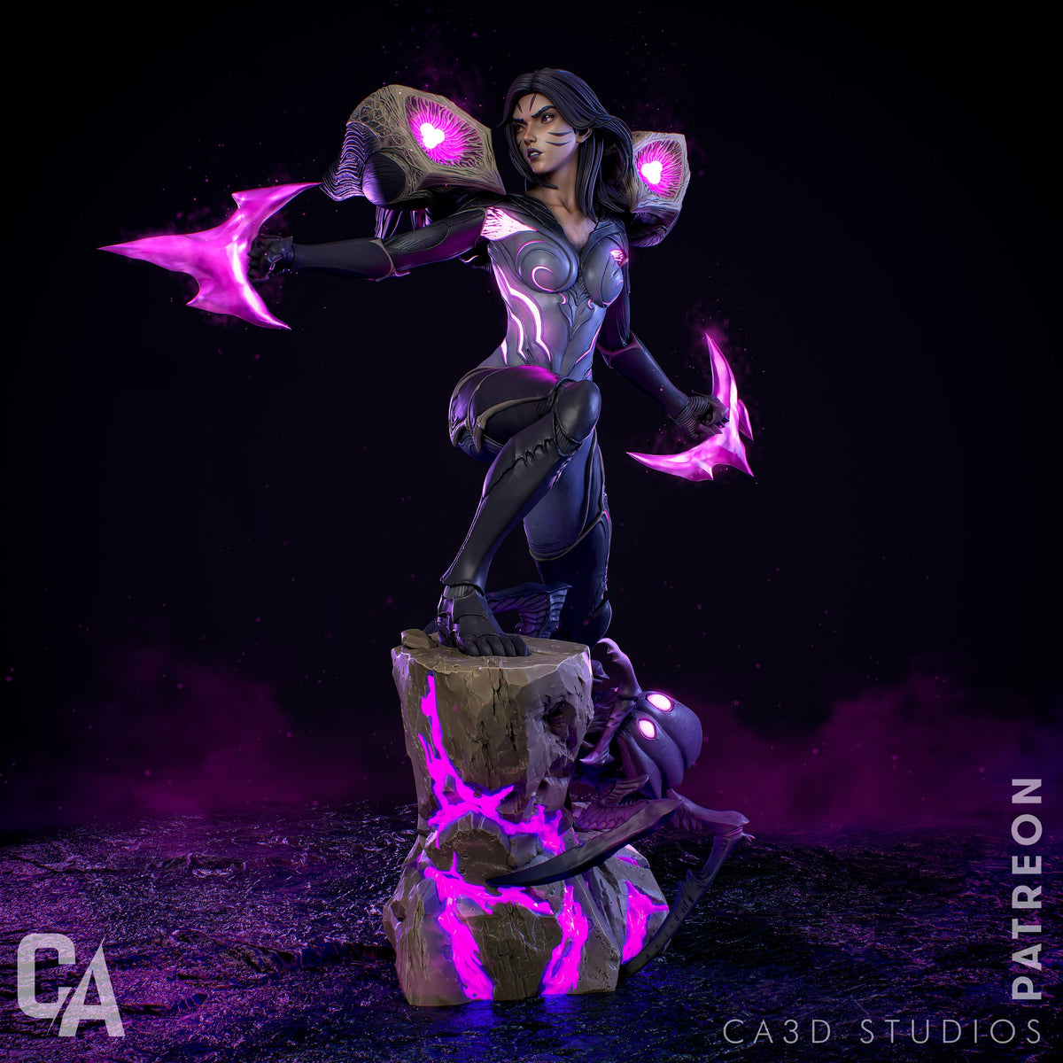 Kai'Sa resin figure
