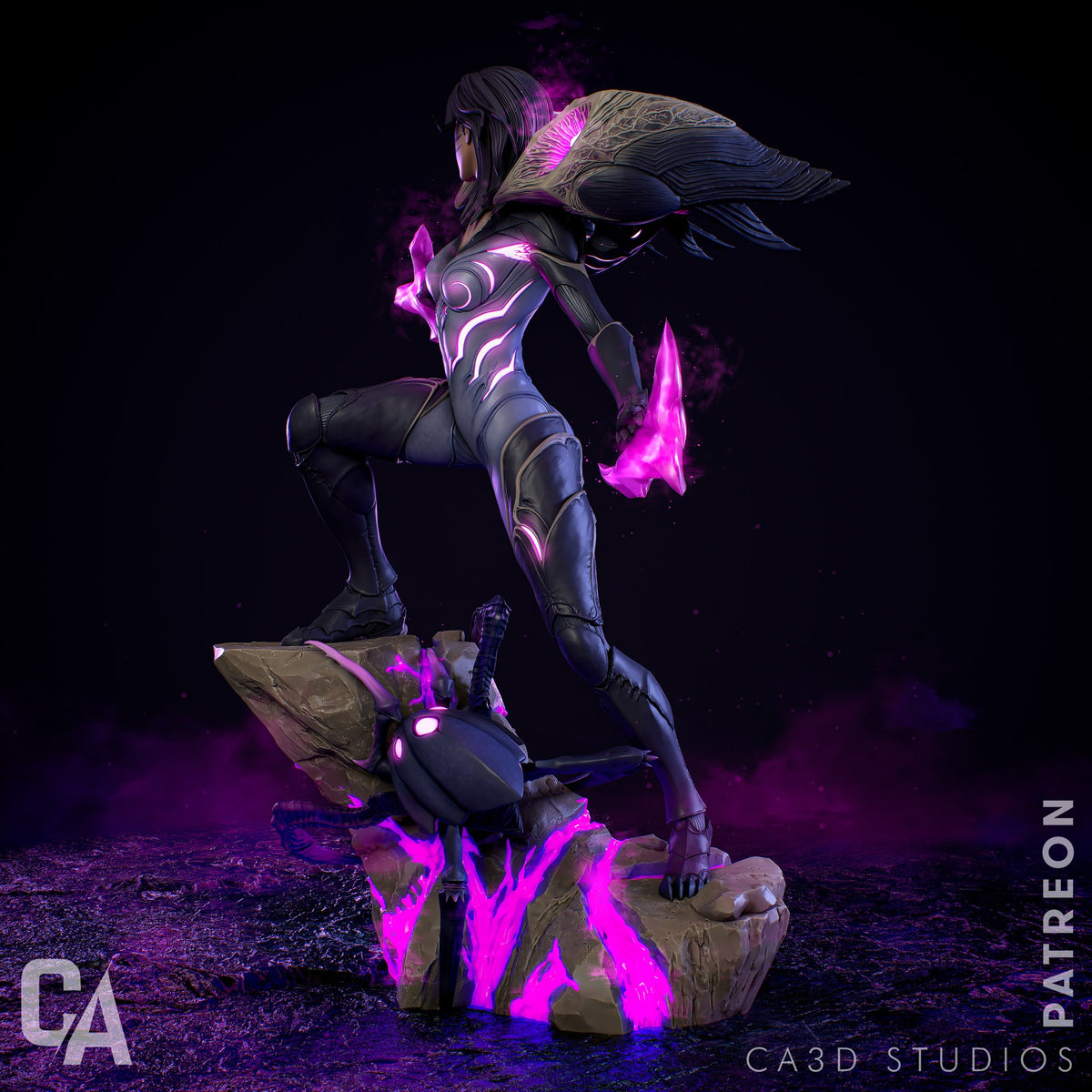 Kai'Sa resin figure