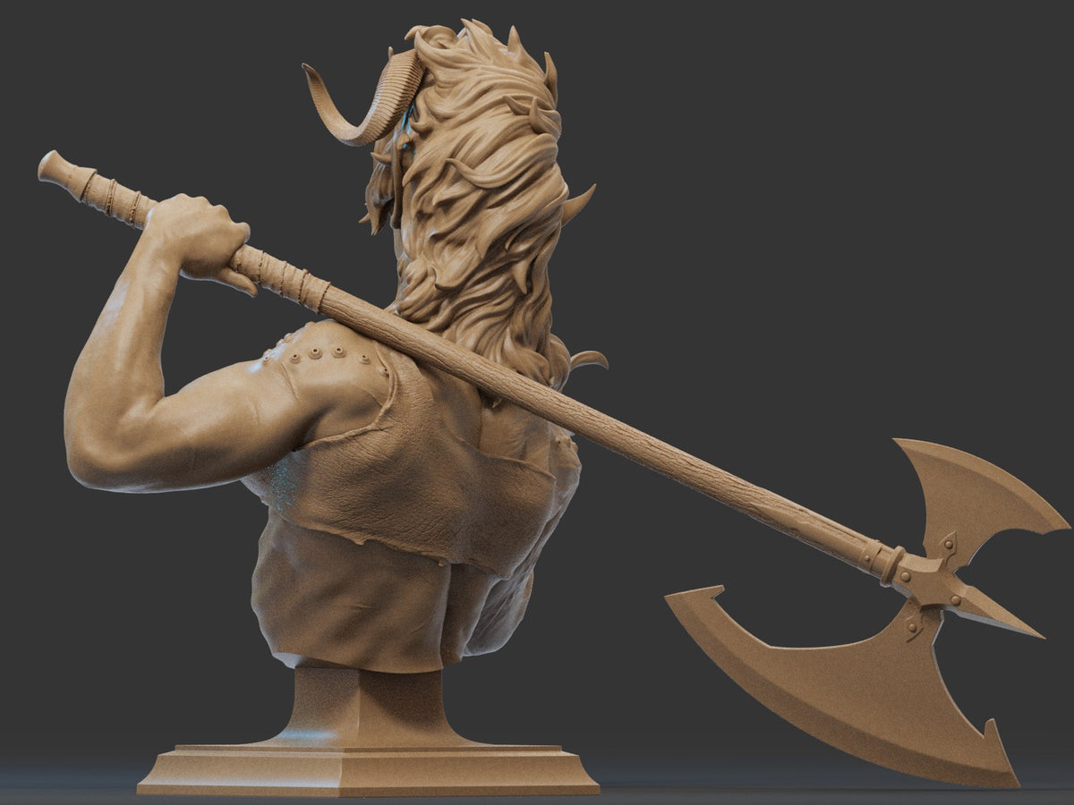 Karlach resin figure