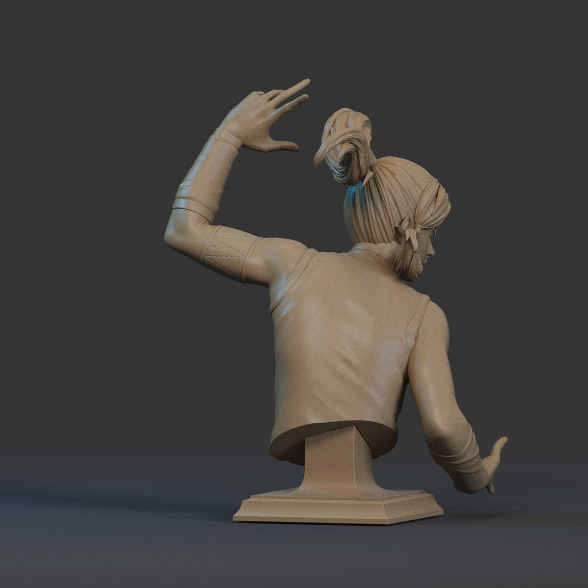 Korra resin figure