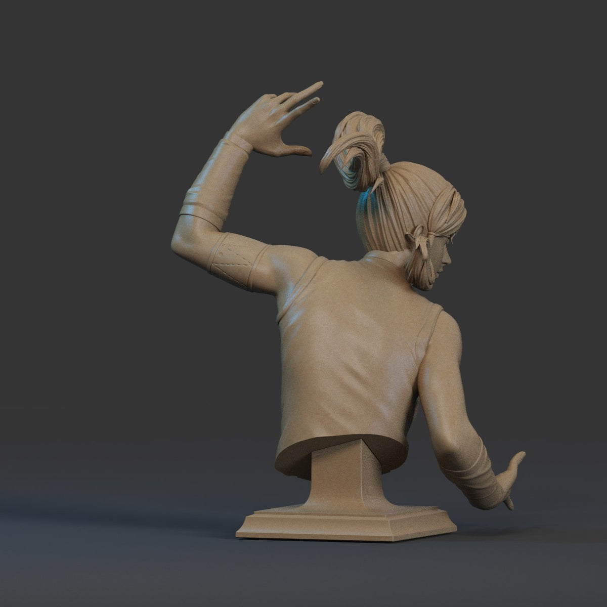 Korra resin figure