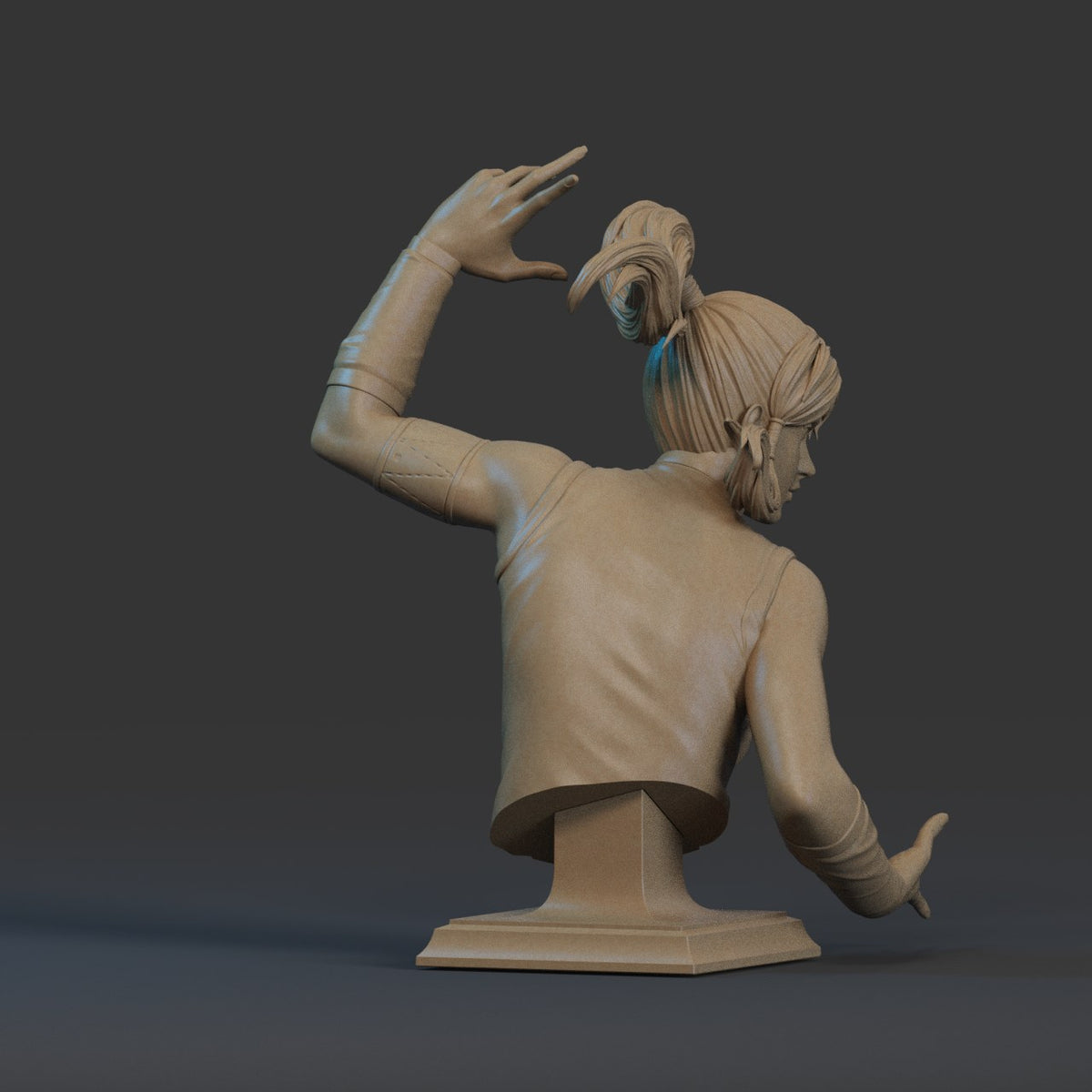 Korra resin figure