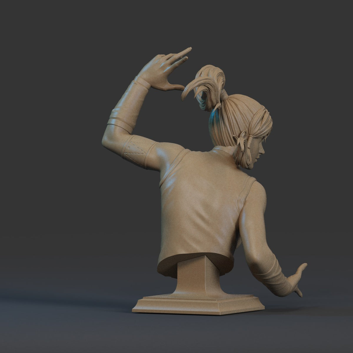 Korra resin figure